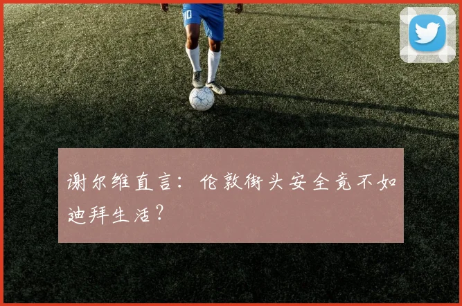 谢尔维直言:伦敦街头安全竟不如迪拜生活?